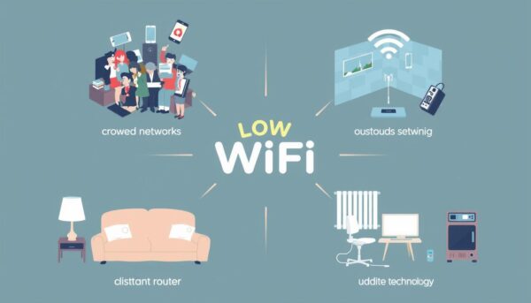 Common reasons for slow WiFi