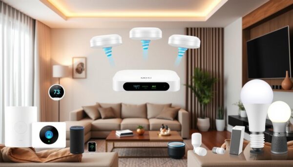 Mesh Wi-Fi system for smart home