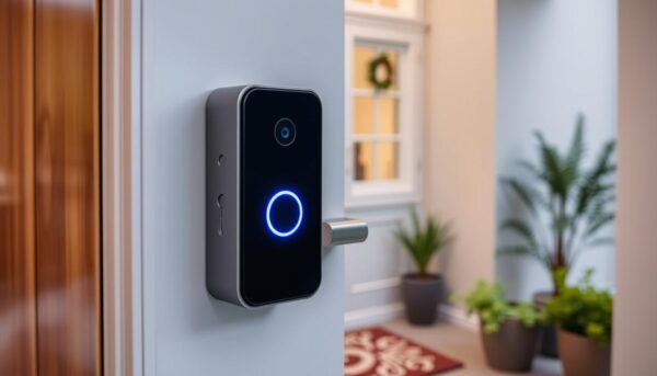 Smart doorbell with motion detection