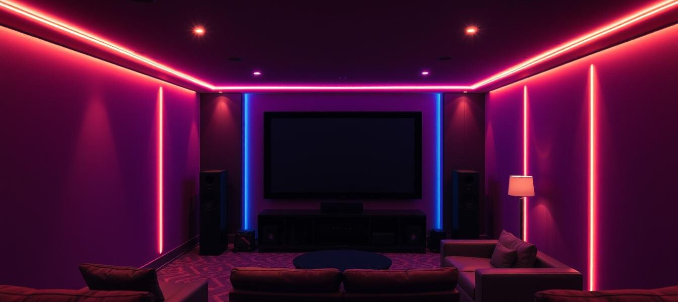 ambient lighting home theater