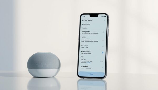 google home app access control