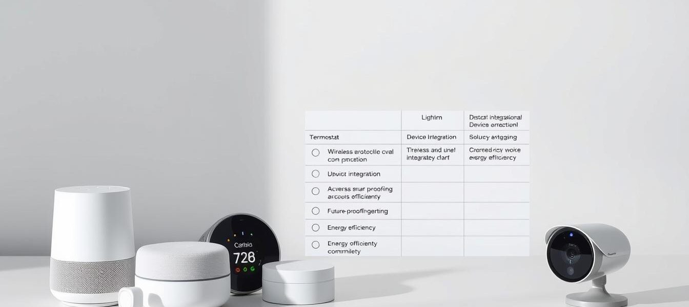 smart home buying checklist