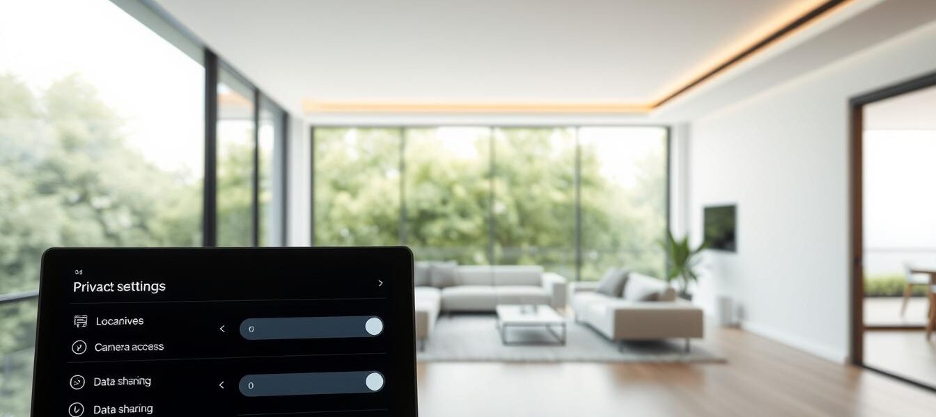 smart home privacy settings